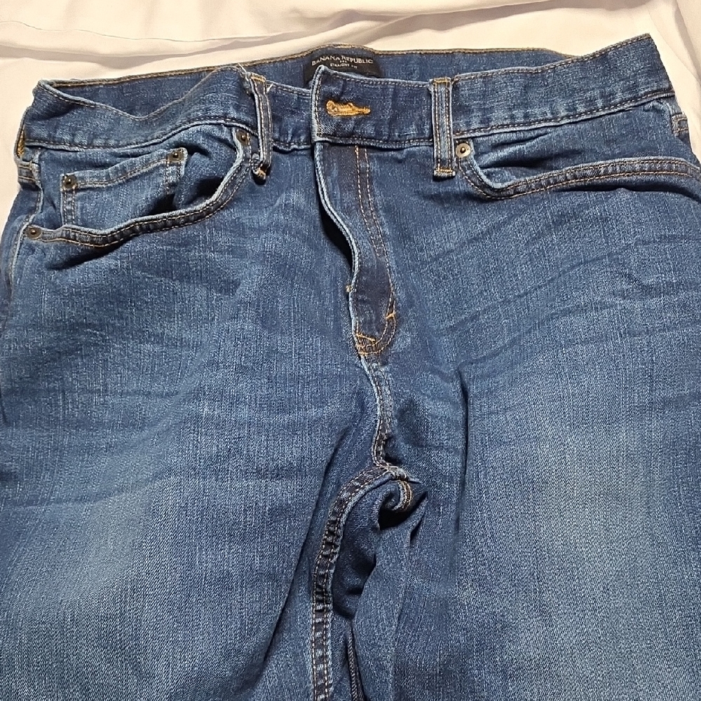 Banana Republic Straight Fit 36x34 Denim Jeans